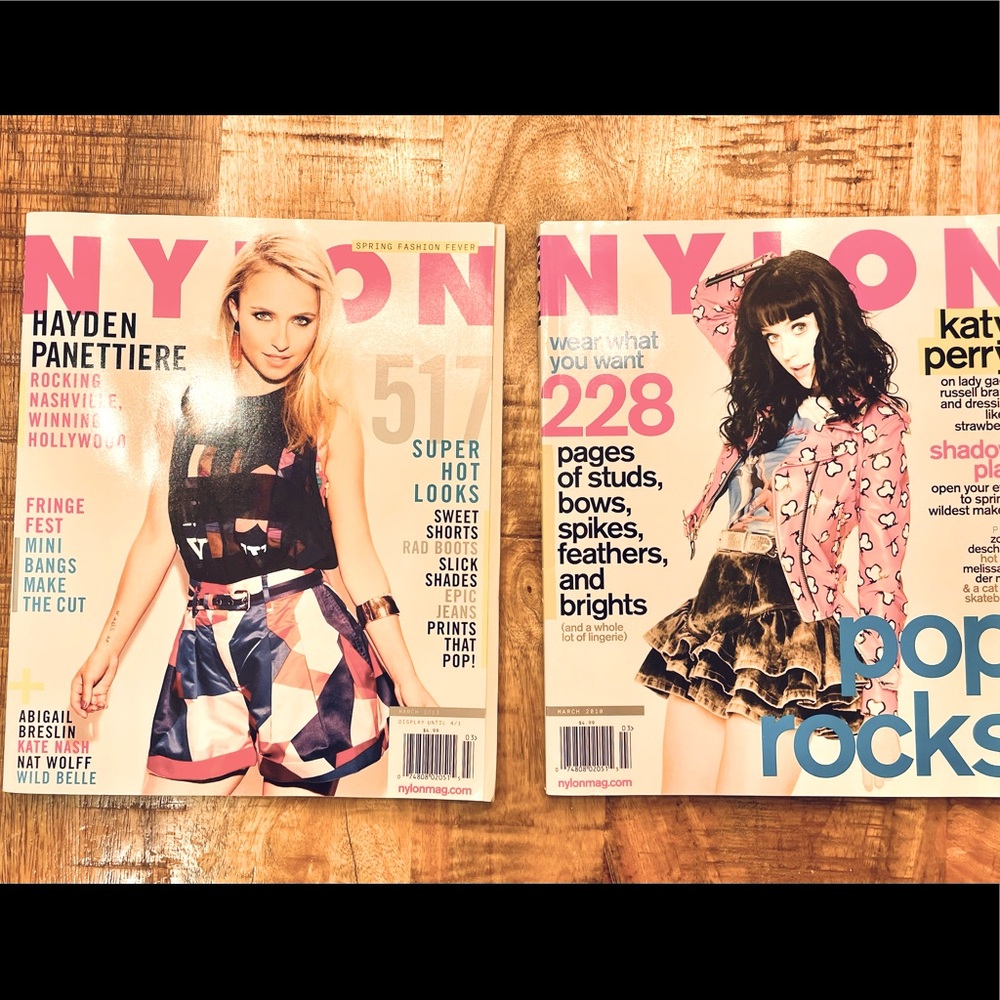 Y2K Nylon Magazines